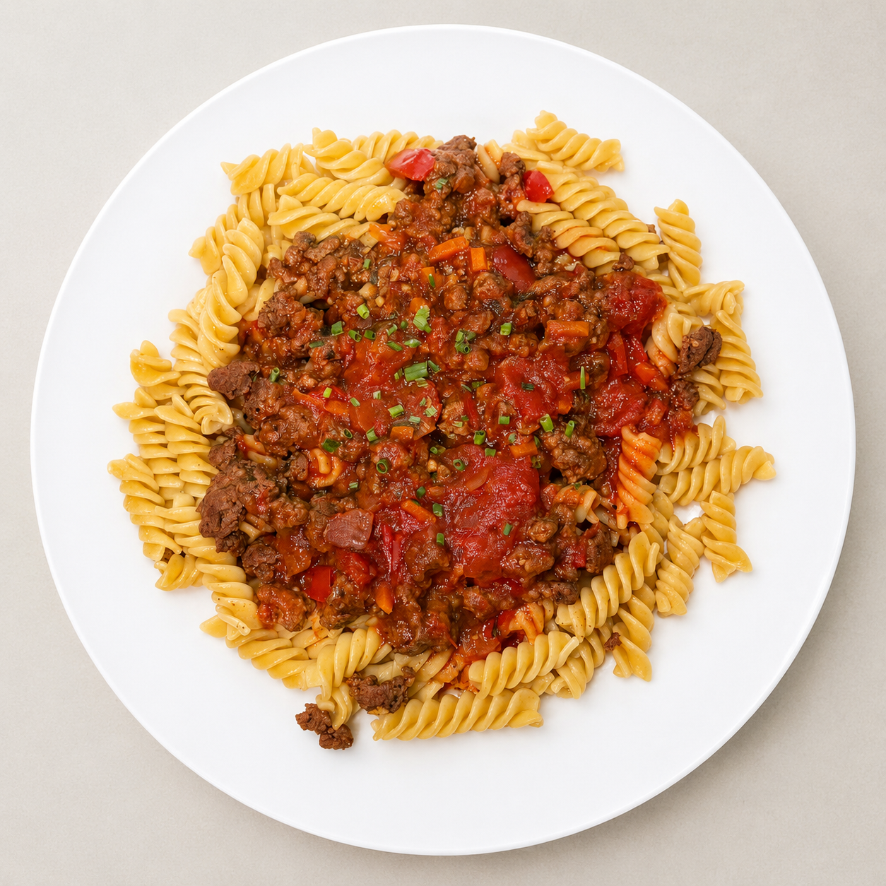 Protein Spiral Bolognese - MealsByAgileX